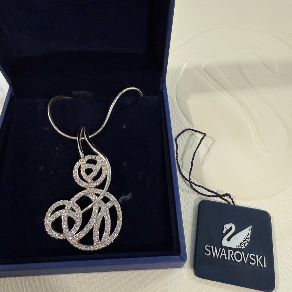 Swarovski Annabella Silver Necklace